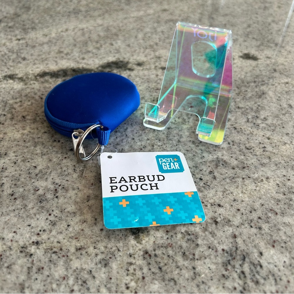 iJoy Phone Stand and Earbud Pouch